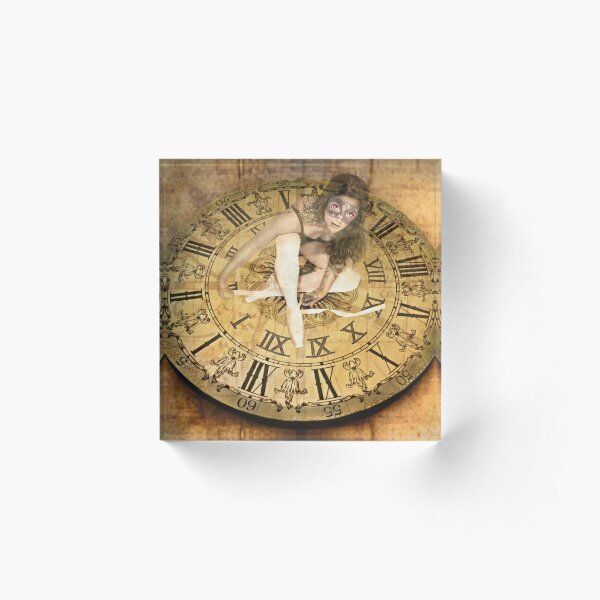 "Carnival of Time" Acrylic Block