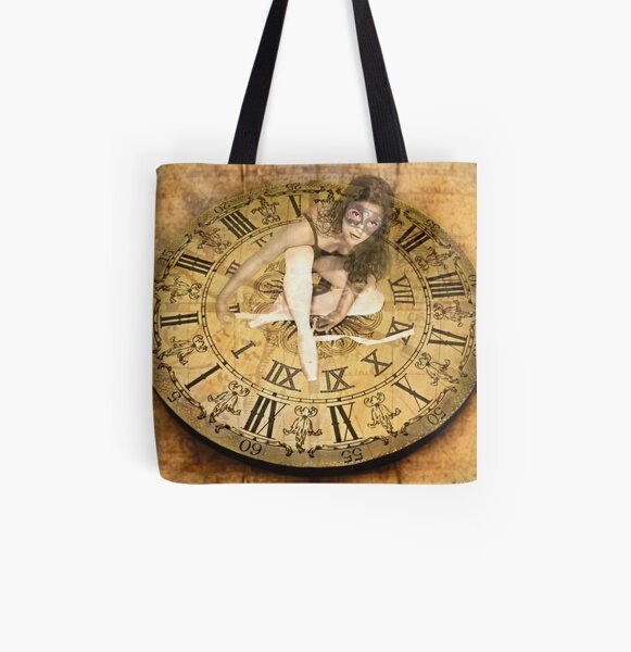 "Carnival of Time" All Over Print Tote Bag
