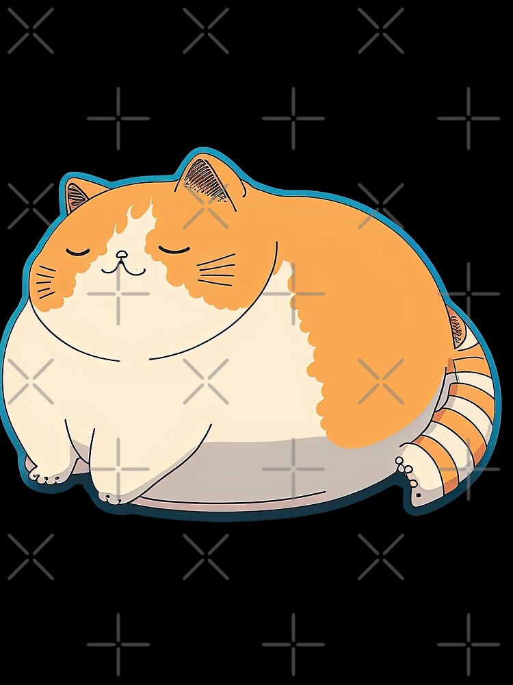  Funny Fat Cats Meme Kawaii Anime Fat Kitten Chonk Cat