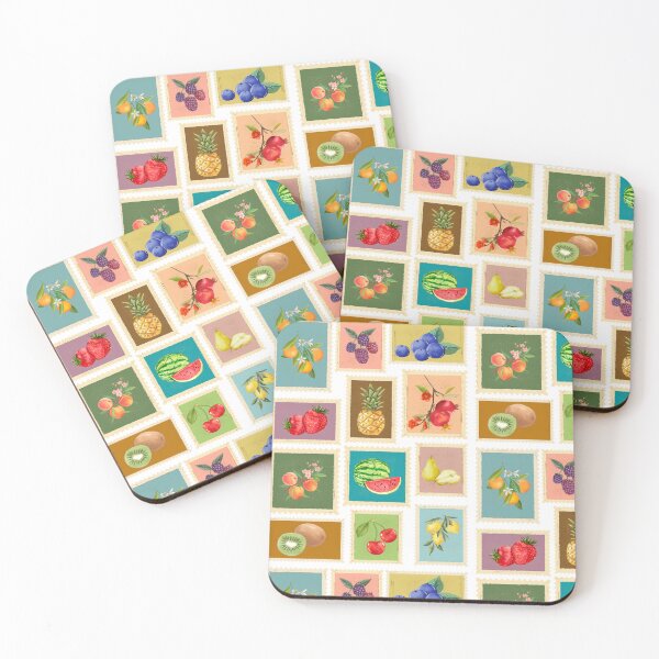 Item preview, Vintage Fruit Stamps designed and sold by -frenchie-.