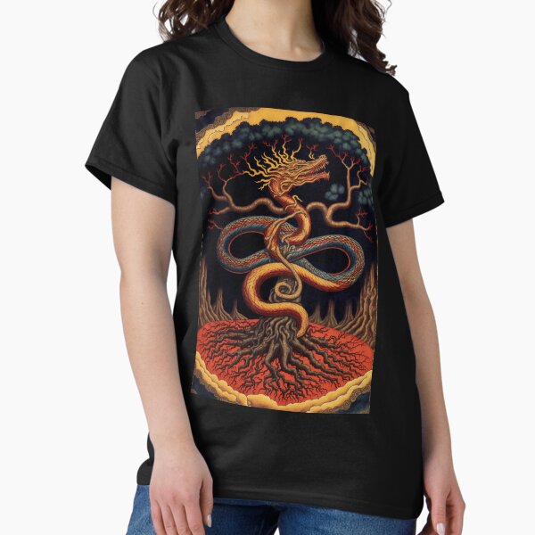 Item preview, Carl Jung - Tree Serpent in Forest - Psychology, transformation designed and sold by PPriess.