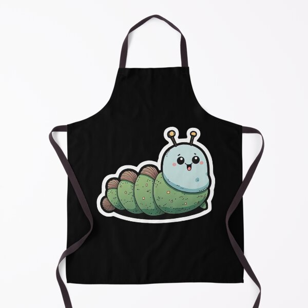Item preview, Cute Caterpillar Very Happy Cartoon Anime Insect designed and sold by AnimalArtPhotos.