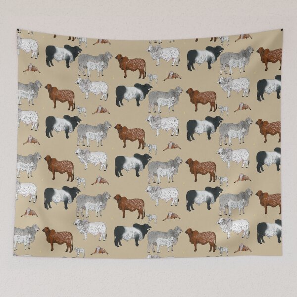 Item preview, Brahman Cattle Tan designed and sold by Ashley Gagnon.