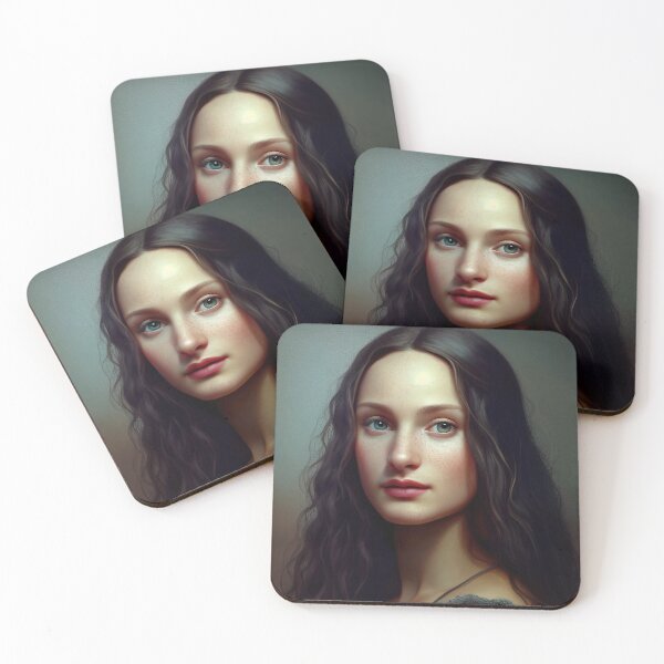 Item preview, Young Mona Lisa Beautiful Gorgeous designed and sold by unrealartwork.
