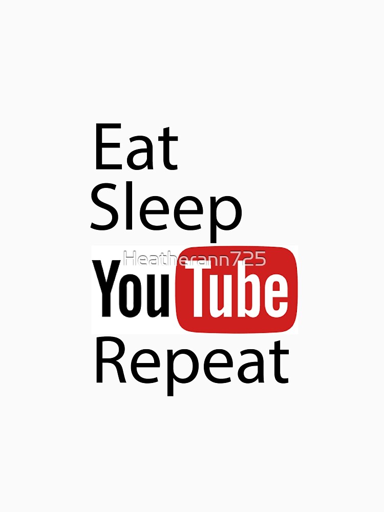 "Youtube repeat" T-shirt by Heatherann725 | Redbubble