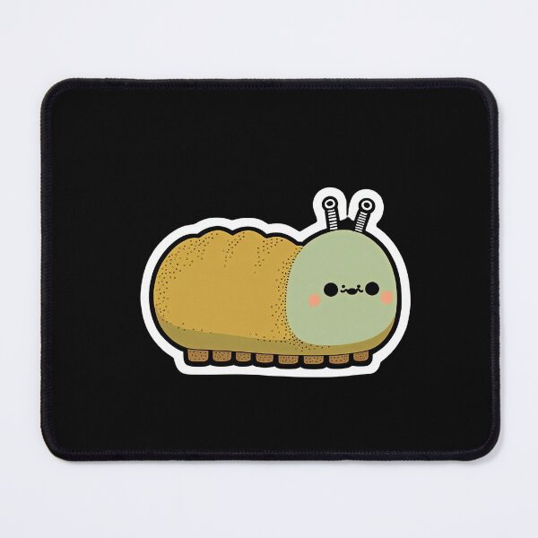 Item preview, Cutest Caterpillar Very Happy Cartoon Anime Insect designed and sold by AnimalArtPhotos.