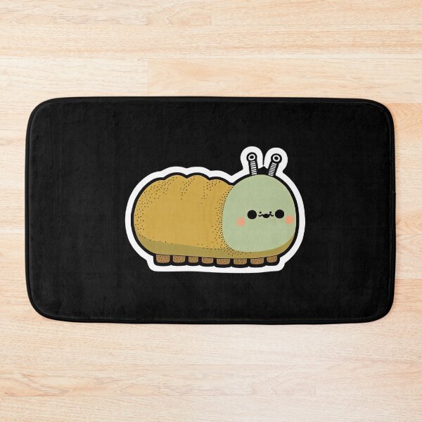 Item preview, Cutest Caterpillar Very Happy Cartoon Anime Insect designed and sold by AnimalArtPhotos.