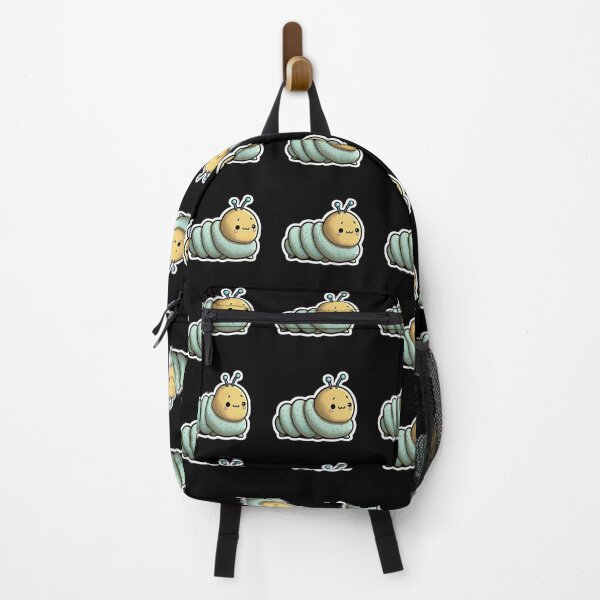 Item preview, Cartoon Caterpillar Very Happy Cartoon Anime Insect designed and sold by AnimalArtPhotos.