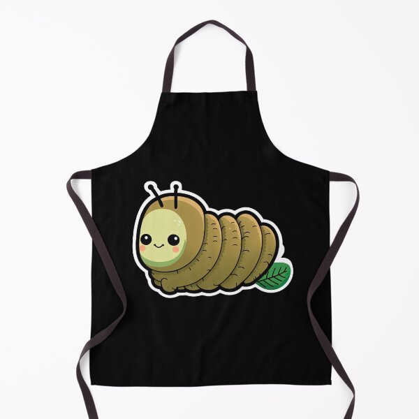 Item preview, Cute Cartoon Caterpillar Very Happy Cartoon Anime Insect designed and sold by AnimalArtPhotos.