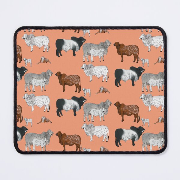 Item preview, Brahman Cattle Peach designed and sold by Ashley Gagnon.