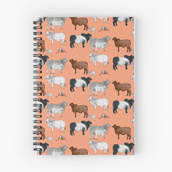 Item preview, Brahman Cattle Peach designed and sold by Ashley Gagnon.
