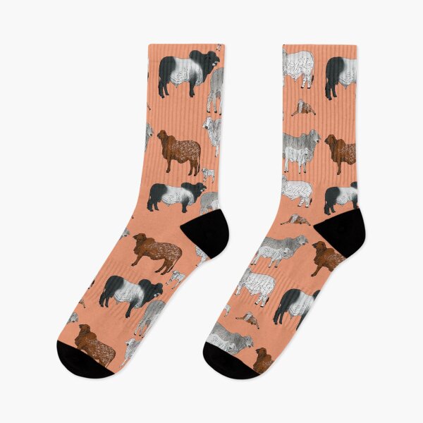 Item preview, Brahman Cattle Peach designed and sold by Ashley Gagnon.