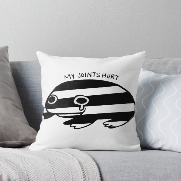 Item preview, My Joints Hurts | Crying Black and White Frog designed and sold by iristocat.