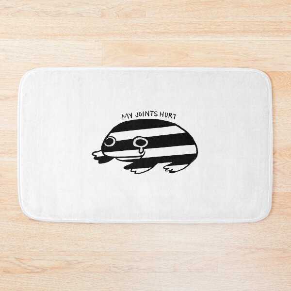 Item preview, My Joints Hurts | Crying Black and White Frog designed and sold by iristocat.