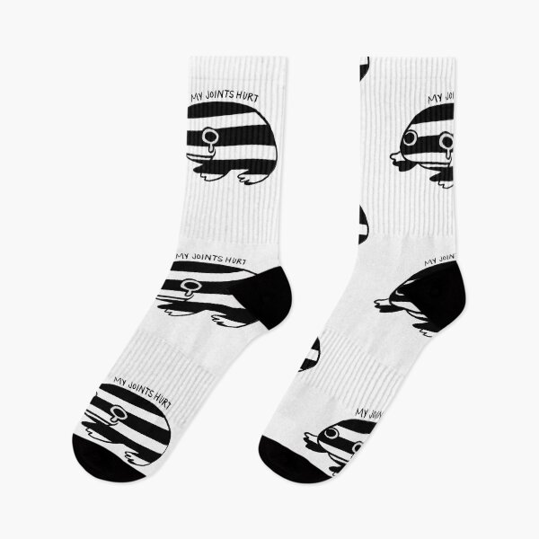 Item preview, My Joints Hurts | Crying Black and White Frog designed and sold by iristocat.