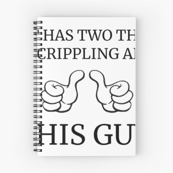 Item preview, what has two thumbs and crippling adhd? designed and sold by KuntzRus.