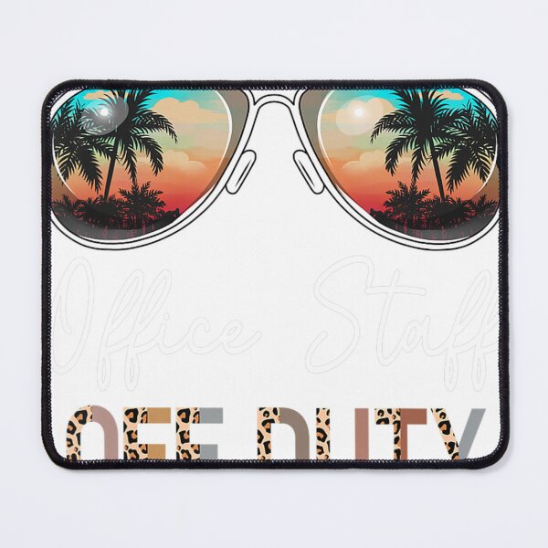Item preview, Office Staff Off Duty Leopard Sunglasses Beach Sunset  designed and sold by maissgulnari.