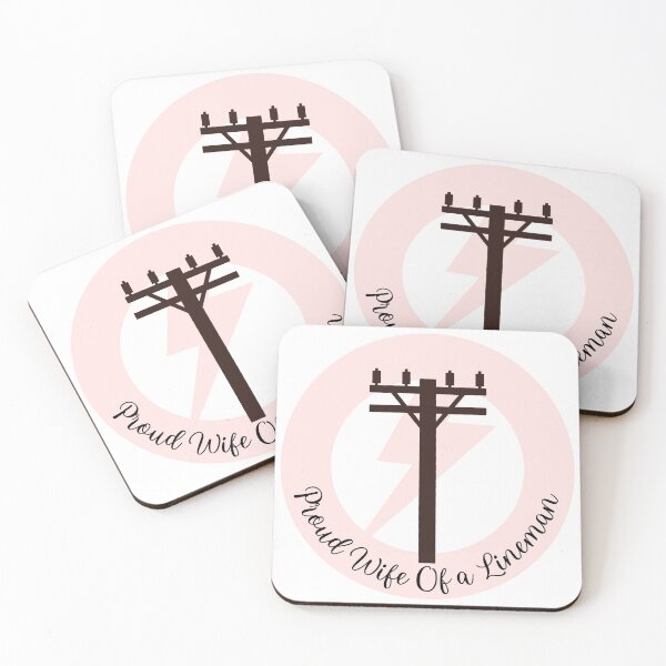 Item preview, Proud Wife Of a Lineman l Pink  designed and sold by GabbyC03.