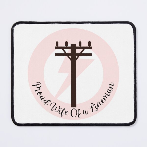 Item preview, Proud Wife Of a Lineman l Pink designed and sold by GabbyC03.
