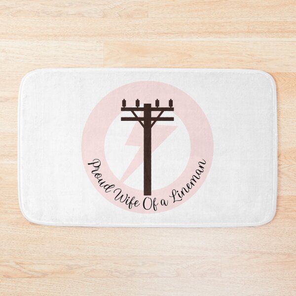 Item preview, Proud Wife Of a Lineman l Pink  designed and sold by GabbyC03.