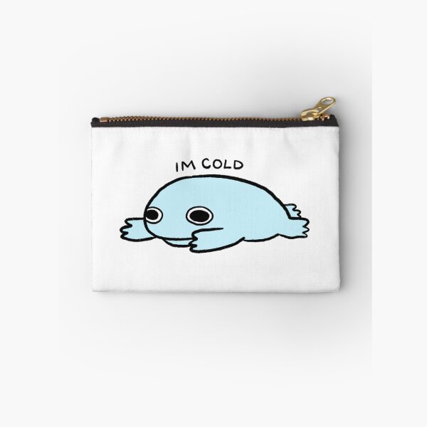 Item preview, I’m Cold | Icy Blue Frog designed and sold by iristocat.