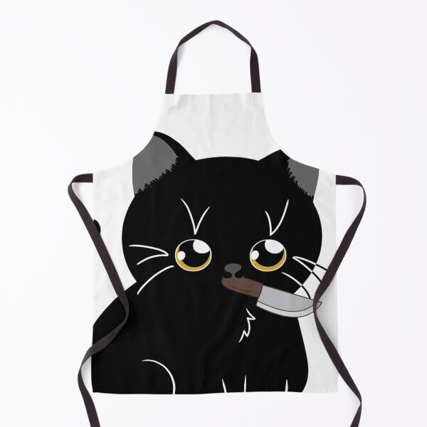 Item preview, Small black cat knife holder designed and sold by GoopyCat.