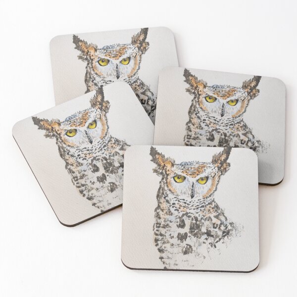 Item preview, Great Horned Owl designed and sold by anwar-art.