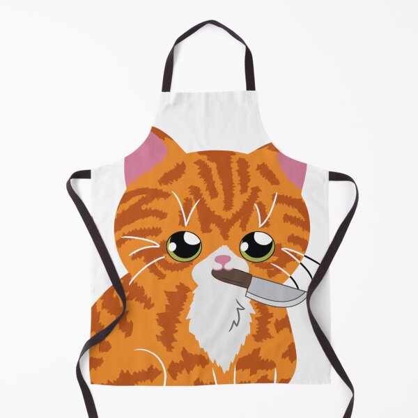 Item preview, Small orange cat knife holder designed and sold by GoopyCat.