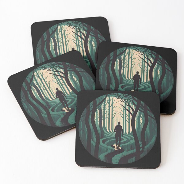 Item preview, "Dark and Twisty" - Illustrative Art Print designed and sold by Kamran-Sharjeel.