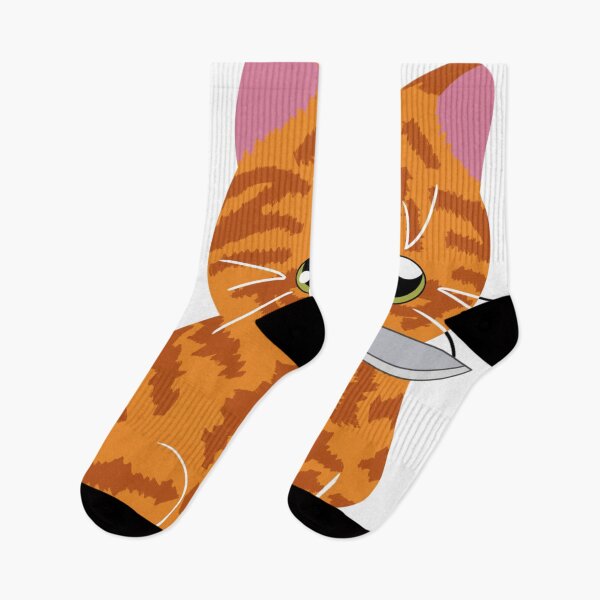 Item preview, Small orange cat knife holder designed and sold by GoopyCat.