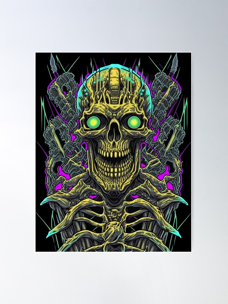 King Von Demon Poster Wall Art Picture Print 3D Print Wall Art for