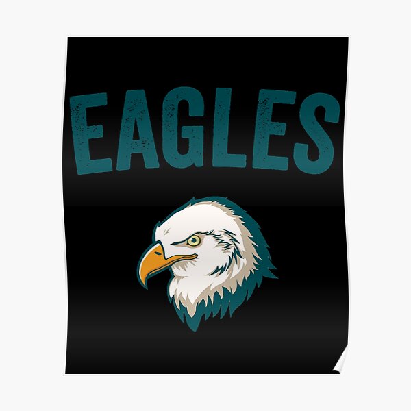 Philadelphia Eagles Poster Vintage Shower Curtain