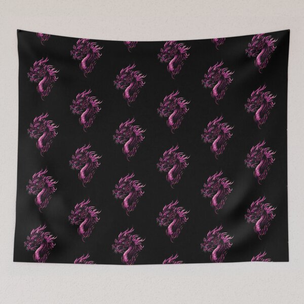 Item preview, Chinese Dragon In Pink designed and sold by PlayDifferent ⭐⭐⭐⭐⭐.