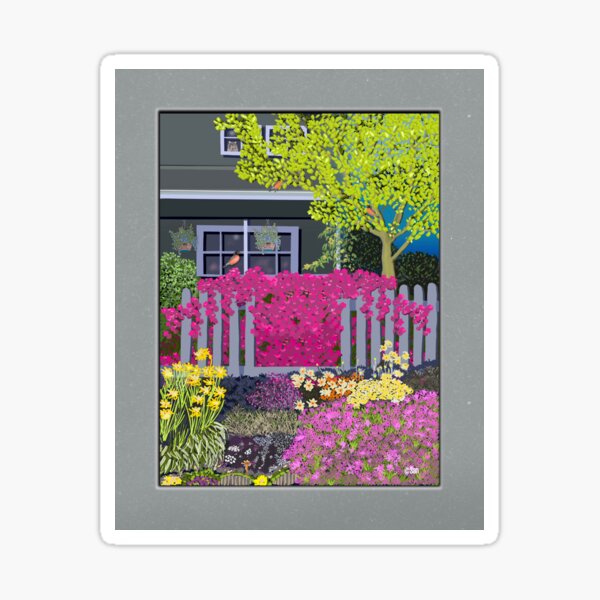 Main Street Magenta Sticker