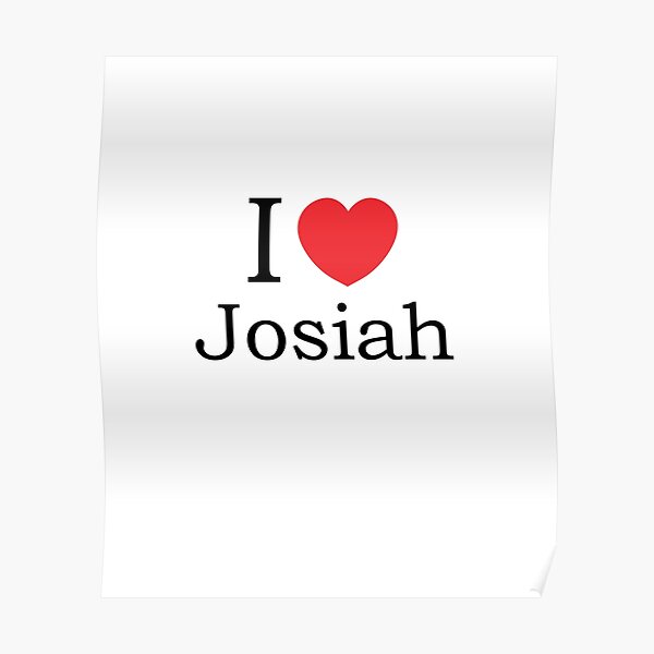 I Love Jordan - With Simple Love Heart | Poster