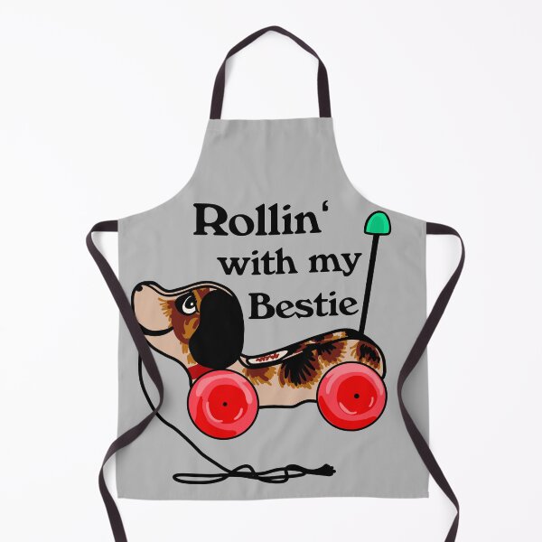 Item preview, Rollin' With My Bestie Pull Toy designed and sold by Unhinged Heather.