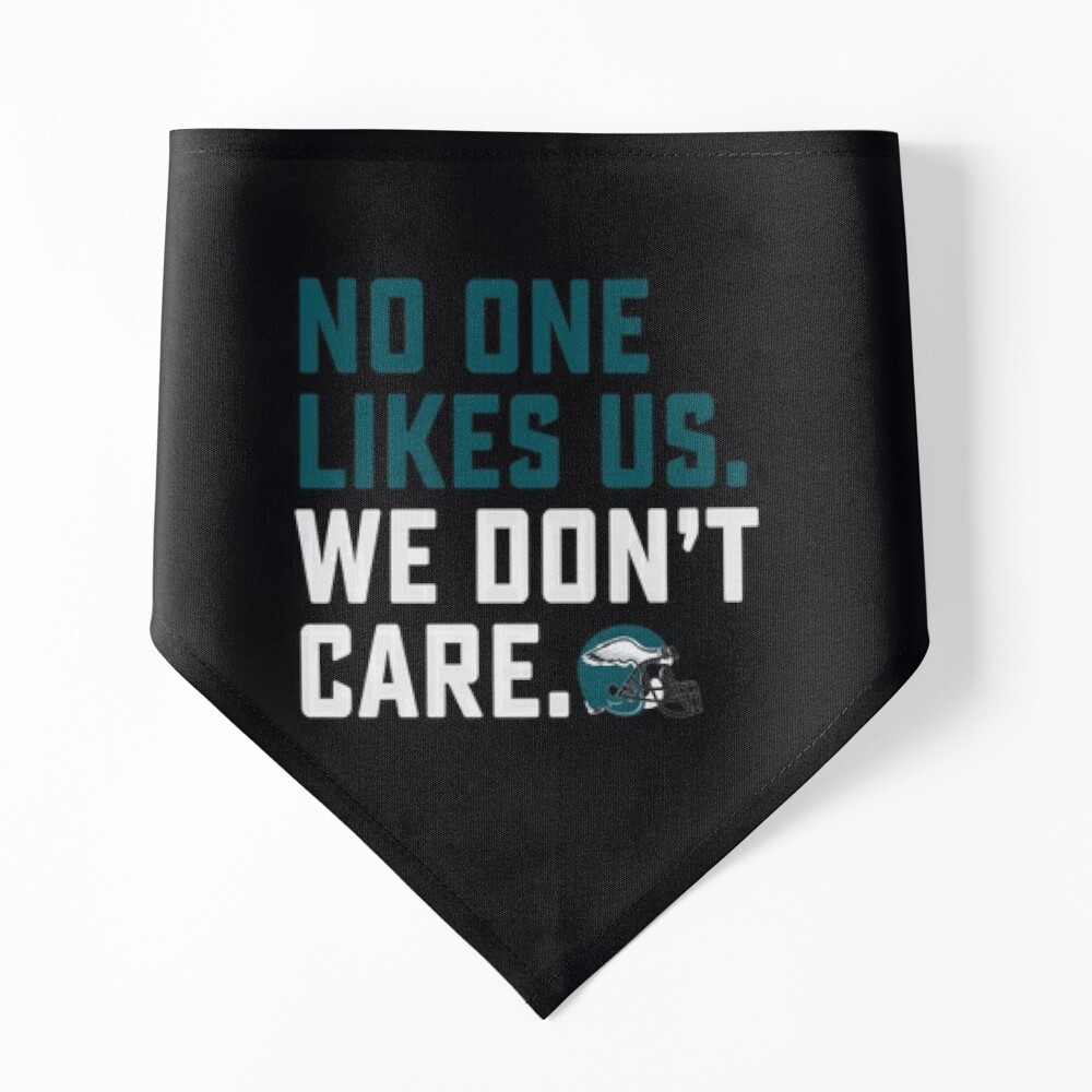 Funny Philly sports fan Eagles toddler kids youth shirt no on likes us we  don't care little