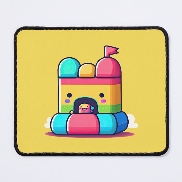 Item preview, Bouncing Jumping Castle Rainbow Inflatable Kids Joy Time designed and sold by ultra-cute.