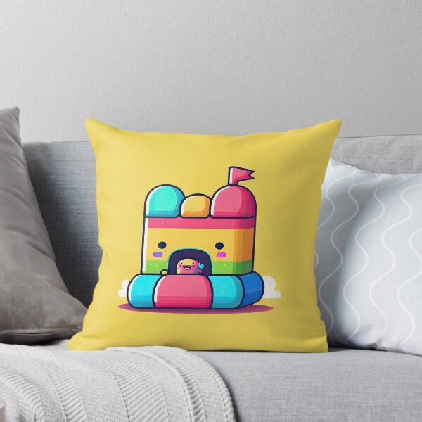 Item preview, Bouncing Jumping Castle Rainbow Inflatable Kids Joy Time designed and sold by ultra-cute.