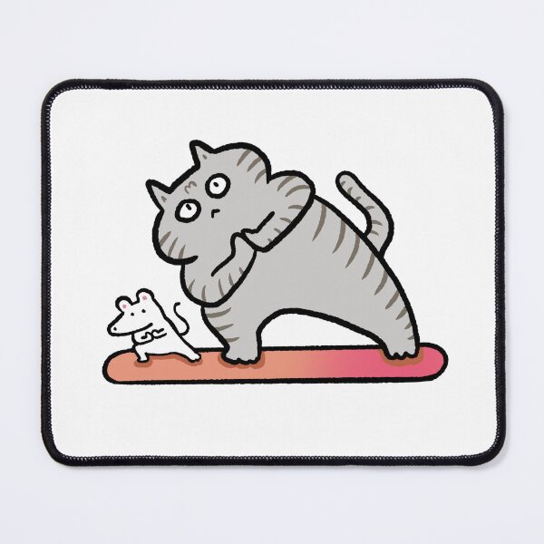 Item preview, Yoga Tabby Cat Sticker designed and sold by SSAlleyhouse.