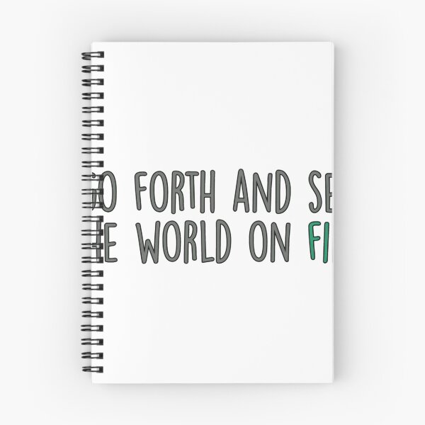 Item preview, Go Forth and Set the World on Fire  designed and sold by hemkenfurlan1.