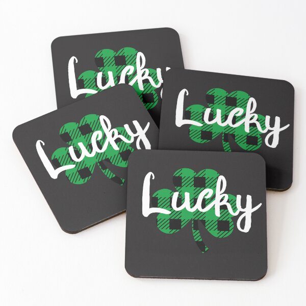 Item preview,  Lucky Shamrock Happy St Paddy's Day check designed and sold by Drnksuzys.