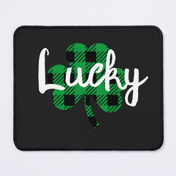 Item preview, Lucky Shamrock Happy St Paddy's Day check designed and sold by Drnksuzys.