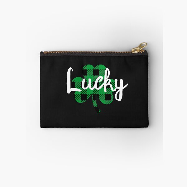 Item preview,  Lucky Shamrock Happy St Paddy's Day check designed and sold by Drnksuzys.