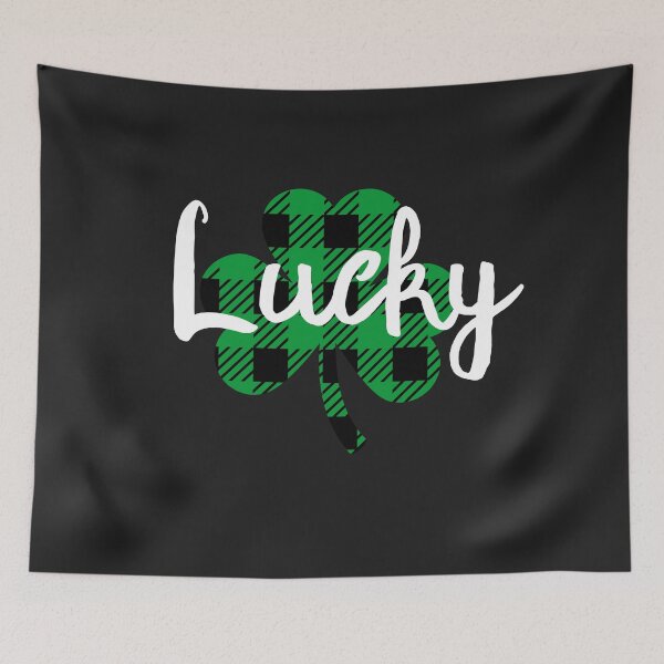 Item preview,  Lucky Shamrock Happy St Paddy's Day check designed and sold by Drnksuzys.
