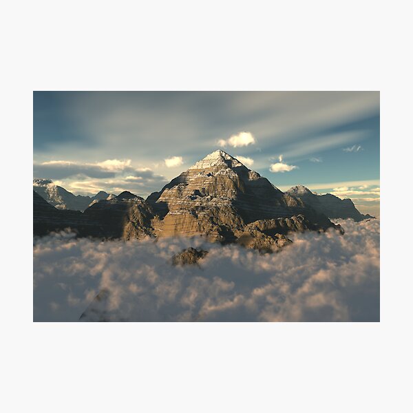Item preview, Cloud mountain designed and sold by digitalillusion.