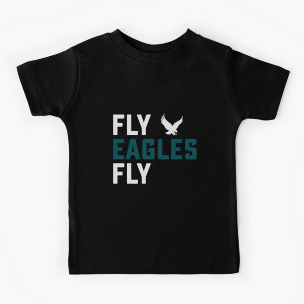 Fly Eagles Fly Philadelphia Eagles Kids T-Shirt by DesignMacy