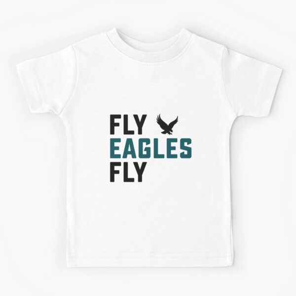 FLY EAGLES FLY Kids T-Shirt for Sale by vcandelore