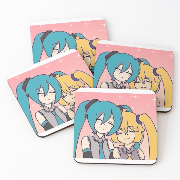 Item preview, Hatsune Miku x Akita Neru, 90's anime style designed and sold by ToriTeru.