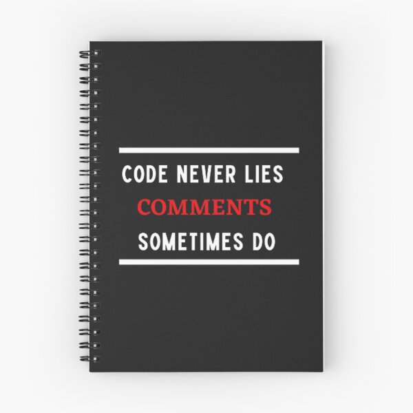 Item preview, Code Never Lies Comments Sometimes Do designed and sold by Teejay-Shop.
